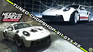 NFS No Limits | Tuned Porsche 911 GT3 RS Gameplay - Chopshop Exclusive