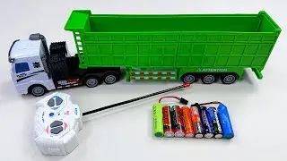 Unboxing city transportation RC trucks,RC city bus, RC Off-road racing,Ev Lion Dance Boy