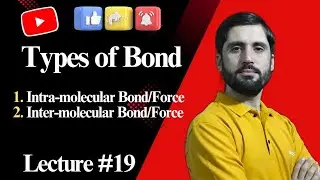 Types of Bond || Difference Between Intra-molecular and Inter-molecular Bond/ Forces
