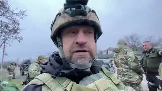 A clear #Russian advance from the Donetsk region and the raising of the Russian flag  #ukraine