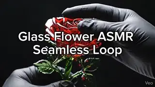 Glass Flower ASMR &ndash; Seamless Loop