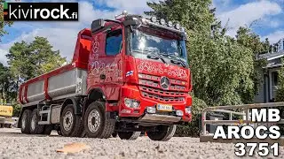 Alf Åbergin mietteitä uudesta peilittömästä Mercedes-Benz Arocs 3751 nuppiautosta