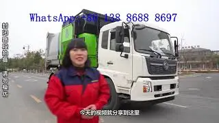 12 tons detachable container garbage truck