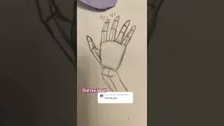 Hand tutorial #drawing #hands