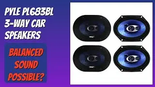 REVIEW (2026): Pyle PL683BL 3-Way Car Speakers. Features