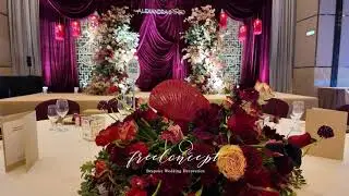 Four Seasons Hong Kong Wedding Decoration