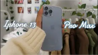 IPHONE 13 PRO MAX UNBOXING & SET UP| Sierra Blue