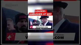 Nigel Farage Rishi Sunak, Bill Gates & Justin Trudeau ambushed at World Economic Forum in Davos