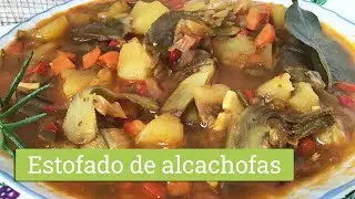 Estofado de alcachofas y patata