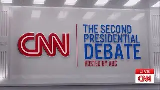 CNN: Вступление/открытие вторых президентских дебатов в США 2024 года