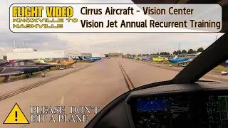 Пилот реактивного самолёта Pro Vision проходит тестирование в Cirrus Aircraft