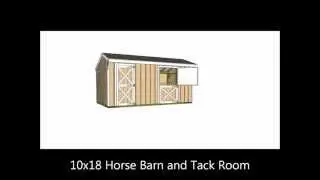 Small Horse Barn Plans