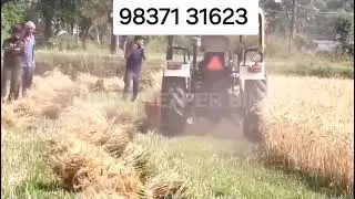 गेहुं काटने वाली मशीन #wheat #machine #agriculture 98371 31623
