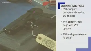 Quinnipiac poll finds majority support stricter gun laws, expanding mail-in ballots