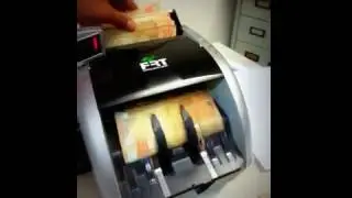 Aprenda a contar dinheiro r&aacute;pido (R$ 15 mil reais)