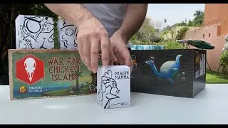 War for Chicken Island Unboxing - Kickstarter Promos (Pre Production Copy)