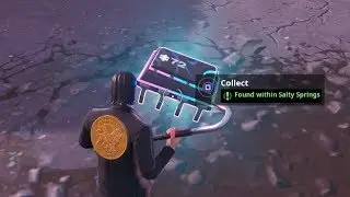Fortbyte #72 Challenge - Found within Salty Springs Guide - Fortnite Battle Royale