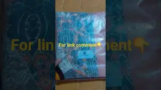 bedsheet from meesho#trending #review#meeshohaul