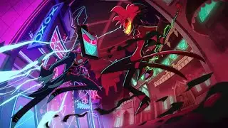 Alastor, Niffty e Husk VS Vox, Valentino e Velvette // Hazbin Hotel // Dublado em Portugu&ecirc;s