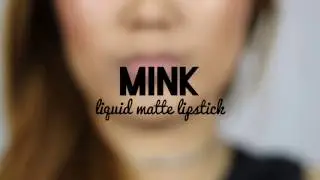 MDMflow Liquid Matte Lipstick Application - Mink