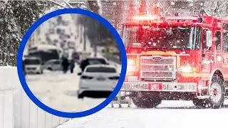 Commuters, EMS stranded for hours in potent Toronto storm