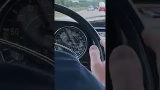 210km/h im Mercedes 280se 4.5 V8