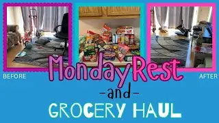 Mondayreset and grocery haul (mom of six)