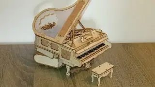 ROKR mechanical music box 3D  223 puzzle collected by Oraib Azizi to be easier for you