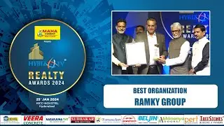 Best Organization Category Winner | Ramky Group | Hybiz Realty Awards 2024
