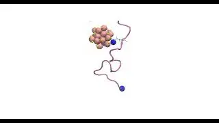 Monolayer Protected Metal Nanocluster interacting with an anticancerous peptide Melittin (bee venom)