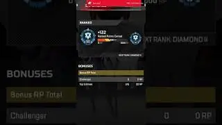 The ranked struggle in Diamond Season 24 is strong #apexlegends #gamergirl #twitch
