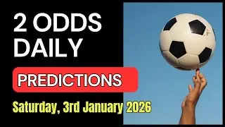 2 ODDS Daily Predictions | Rollover Football Betting Tips | 3rd January 2026