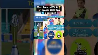 Most Runs In PSL 2023 #psl #psl8 #pslseason8 #psl2023 #ytshorts