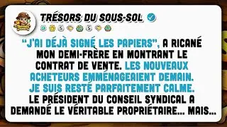 Mon Demi-frère A Vendu Le Penthouse. La Réunion Du Conseil Lui A Réglé Son Compte.