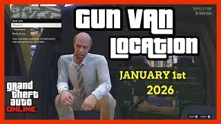 Gun Van Location Today | January 1st 2026 | GTA 5 ONLINE | RARE GUNS IN STOCK 🔫🚐