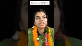 taniska neet 2022 topper AIR 1 says strategy #shorts