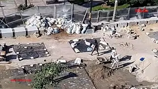 فضيحة في طنجة: إصلاح سور 
