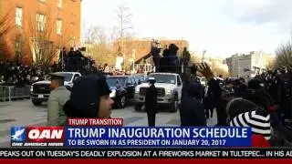 Trump Inauguration Schedule