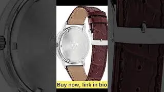 Citizen Men's Eco-Drive Brown Leather strap (Model: BU2070-12L) | #youtubeshorts #viral #watches