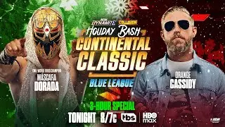 WWE 2K25 Mascara Dorada Vs. Orange Cassidy - Continental Classic Blue - AEW Collision Holiday Bash