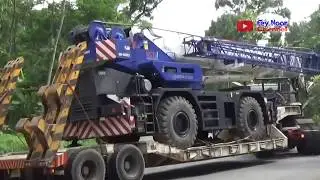 TRUCK VOLVO MUATAN CRANE TRUK TRAILER ISUZU GIGA 240PS HINO 500 MUATAN BERAT DI TIKUNGAN TIMEZ FN14