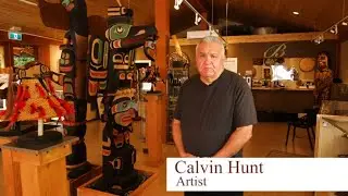 Calvin Hunt: Northwest Coast artist talks about his Totem Pole