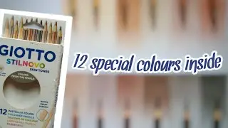 PainTPastel | color test | easy skin tone with this amazing pencils set 🔥