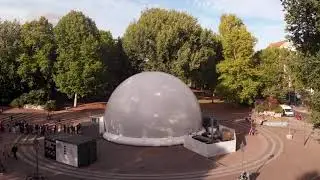 InfinityDome Drohnen Video Berlin Mariannenplatz - Projekt 