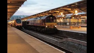 66158 passes Derby with 6Z93 14th August 2020