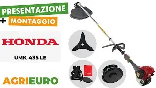 Honda UMK 435 LE - Decespugliatore - Presentazione e Montaggio