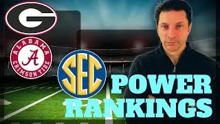 SEC FOOTBALL POWER RANKINGS - Week 12