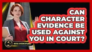 Can Character Evidence Be Used Against You In Court? - Justice System Explained