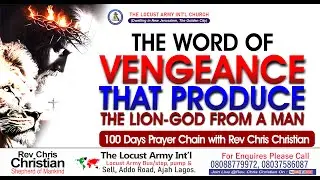 Rev. Chris Christian | The Word of Vengeance That Produce The Lion-God From A Man