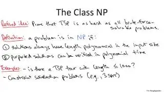 16   3   Definition and Interpretation of NP Completeness I 11 min